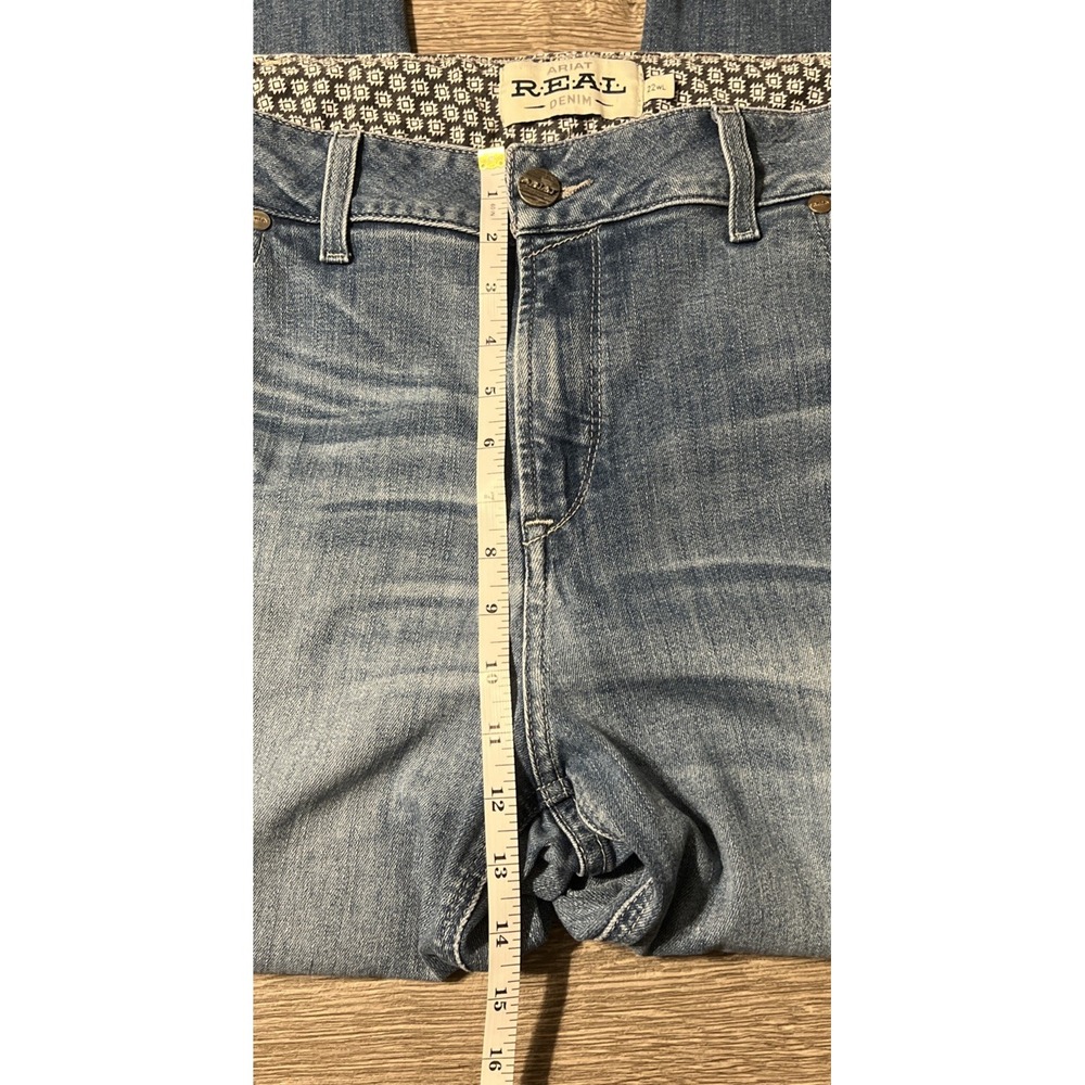 Ariat Women's R.E.A.L. Perfect Rise Clover Straight Jeans Size 22WL (42x35) - Picture 7 of 11